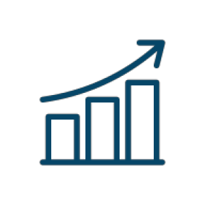 GDP growth icon